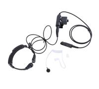 Fluxioxtna Air Tubes Telescopic Heavy Duty Throat Vibrations Earphone Headsets Push To Talk Mic Headphone For A-58
