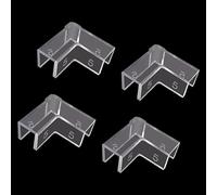 Fluxioxtna Aquariums Corner Protectors with Superior Design for Breaks Leaks and Ensuring Tanks Security Universals Use Aquariums Corner Protectors