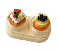 Fluxioxtna Cartoon Cupcake Lenses Kits with Wearing Tools Drawer Lens Holder for Busy Lifestyles and Fast Lens Changes Lenses Case