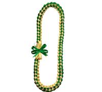 Fluxioxtna Double Sided Graduation Ribbon Necklace Intricate Weave Honor Rope Handmade Ribbon Garlands Delicate Woven Neckchain