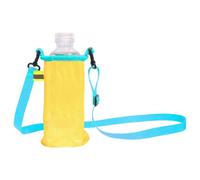 Fluxioxtna Ergonomic Meshes Cup Sleeve with Shoulder Strap Crossbody Bag for Sports Hiking Drink Container Sports Accessories Adjustable Crossbody Drink Holder