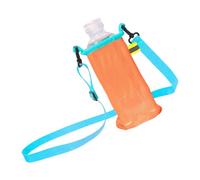Fluxioxtna Ergonomic Meshes Cup Sleeve with Shoulder Strap Crossbody Bag for Sports Hiking Drink Container Sports Accessories Adjustable Crossbody Drink Holder