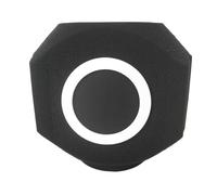 Fluxioxtna Premium Noise Cancelling Microphone Cover Thickened Acoustics Foam Windscreen Fit for Content Creators and Musicians Sponge Windscreen Cover