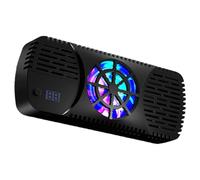 Fluxioxtna Tablet Coolers Powerful Radiator Phone Cooling Fan With LED Light Temperature Display Tablet Semiconductor