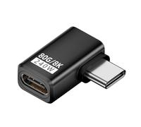 Fluxioxtna USB C Adapter 240W 80Gbps 8K Video Output For Laptops Tablets Phones With Real Time Power Display