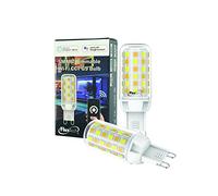 FluxTech - Wi-Fi Smart Dimmable CCT Colour G9 Bulb x 2 Pack - 2nd Generation Upgraded Version [Energy Class A+] (SWF-CCT-240-M2)
