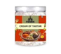 FLUZBIX All Indian Pure Natural Cream Of Tartar 8 OZ / 226 GM | Indian Spice | Pack Of 1 Box