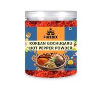 FLUZBIX All Indian Pure Natural Korean Gochugaru Hot Pepper Powder 1.05 OZ / 30 GM | Indian Spice | Pack Of 1 Box