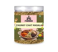 FLUZBIX All Natural Chunky Chat Masala 5 OZ / 141.75 GM | Set Of 1 Box