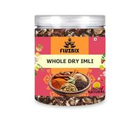 FLUZBIX All Natural Dry Tamarind Whole/Whole Dry Imli 1.05 OZ / 30 GM | Set Of 1 Box