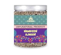 FLUZBIX Natural Namkeen Ajwain Pack of 1 ( 14.10 OZ / 400 GM) | Homemade Natural Product