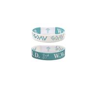 Flvkev Daily Bible Verse Bracelet Scan for Men Women, Wearable Bible Bracelet Christian Scripture Bracelets Catholic Inspirational Religious Faith Gifts, 6.8, no gemstone