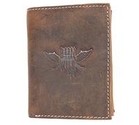 FLW-HL Natural strong genuine leather wallet The Wild Force with a wing