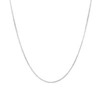 FLXHHX 16/18/20/22/24/26/28/30 inch 2mm side chain necklace for woman man jewelry gift