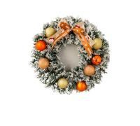 FLXHSA Artificial Christmas Wreath Christmas Wreath Decoration For Front Door For Home Front Door Wall Christmas Decoration Christmas Ornaments(30cm)