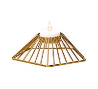 FLXHSA Candlestick Candle Holder Holders Iron Holder, Table Decoration, Romantic Candlelight Dinner, Props, Light Luxury Retro Style, Bedroom Room Decoration Selfless