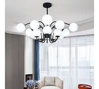 FLXHSA Home Dining Bedroom Lights,Creative Atmosphere Magic,E27 Nordic Warm,Bedroom Living Room Lights-Black. 15t