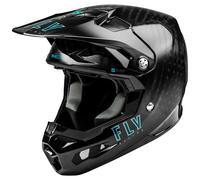 Fly Racing Formula S Carbon, motocross helmet XXL Black