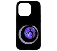 Fly Aerial Yoga, Hammock Silks, Zen Circle, Aerialist Galaxy Case for iPhone 15 Pro