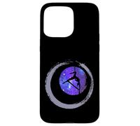 Fly Aerial Yoga, Hammock Silks, Zen Circle, Aerialist Galaxy Case for iPhone 15 Pro Max