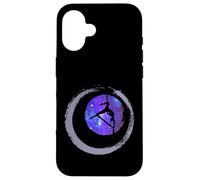Fly Aerial Yoga, Hammock Silks, Zen Circle, Aerialist Galaxy Case for iPhone 16