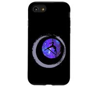 Fly Aerial Yoga, Hammock Silks, Zen Circle, Aerialist Galaxy Case for iPhone SE (2020) / 7/8