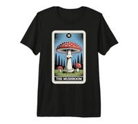 Fly Agaric Amanita Muscaria Tarot Card The Mushroom Premium T-Shirt