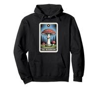 Fly Agaric Amanita Muscaria Tarot Card The Mushroom Pullover Hoodie