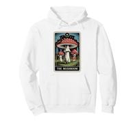 Fly Agaric Amanita Muscaria Tarot Card The Mushroom Pullover Hoodie