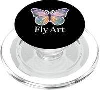 Fly Art Butterfly Nature Calm Serene Boho Peaceful PopSockets PopGrip for MagSafe