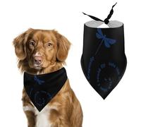 Fly Away Dragonfly Pet Bandana Dogs Triangle Scarf Cats Handkerchief Puppy Costume