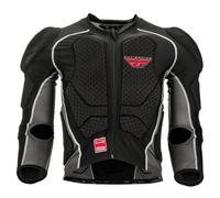 Fly Racing Barricade Long Sleeve CE Protector Jacket, black, size XL