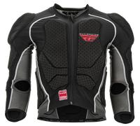 Fly Racing Barricade Long Sleeve CE Protector Jacket, black, size 2XL