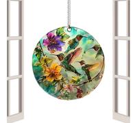 Fly-Bird Acrylic Ornament - Hummingbird Pendant for Mother's Day 2D Window | Flat Art Indoor Outdoor Expressing Gratitude - for Garden and Kitchen