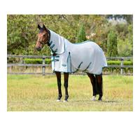 Weatherbeeta Comfitec Zephyr Plus Mesh Combo Neck Silver/Teal Green/Stone - 6'6