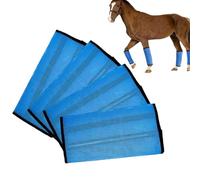 Fly Boots for - Pack of 4 Breathable and Adjustable Mesh Wraps | Fly Leggings - for Training Competition Hiking Riding Care Outdoor Grazing Racing