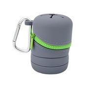 Fly Boxes for Fly Fishing, Silicone Fishing Tin, Foldable Fishing Bin Made of Silicone, Fishing Bin, Foldable Silicone Fly Boxes with Zip, for Rivers, Lakes, Streams, Oceans