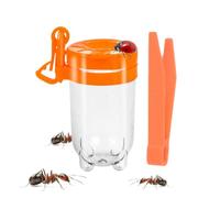 Fly Catcher with Lid Contactless Clear Observation Science Toys | Fly Catching Cages Kids Explorer Tool for Boys Girls Nature Explorer Outdoor School Garden Camping Summer