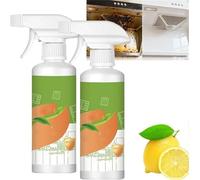 Fly Cleanse Natural Formula Appliances, Fly Cleanse Multi-Purpose Oil Cleaner, Kitchen Appliance Cleaners, Heavy Oil Cleaner Stain for Oven,Stove,Range Hood, Easy Cleaning Household Items (2)