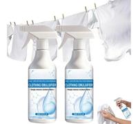 Fly Cleanse Spray - Dry Cleaning Spray for Clothes,Non Ionic Emulsifiers Cloth Cleaner,Clothing Emulsifier Stain Remover for Clothes,Fabric Cleaner for Grease,Oil,Cloth Care,Gentle on Most Fabrics