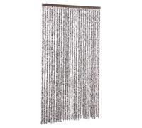 Fly Curtain Door Curtain Fly Screen Fly Blind Insect Curtain Chenille vidaXL