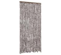 Fly Curtain Door Curtain Fly Screen Fly Blind Insect Curtain Chenille vidaXL