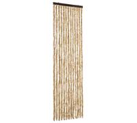 Fly Curtain Door Curtain Fly Screen Fly Blind Insect Curtain Chenille vidaXL