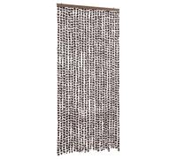 Fly Curtain Door Curtain Fly Screen Fly Blind Insect Curtain Chenille vidaXL