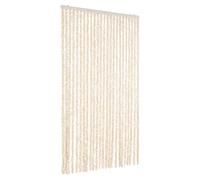 Fly Curtain Door Curtain Fly Screen Fly Blind Insect Curtain Chenille vidaXL