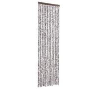 vidaXL Insect Curtain Brown and Beige 56x200 cm Chenille, Brown