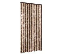 Fly Curtain Door Curtain Fly Screen Fly Blind Insect Curtain Chenille vidaXL