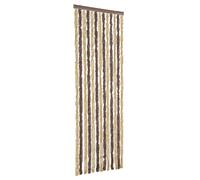 Fly Curtain Door Curtain Fly Screen Fly Blind Insect Curtain Chenille vidaXL
