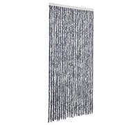 Fly Curtain Door Curtain Fly Screen Fly Blind Insect Curtain Chenille vidaXL