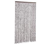 Fly Curtain Door Curtain Fly Screen Fly Blind Insect Curtain Chenille vidaXL